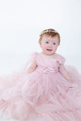 Camila Light Pink Tulle Gown