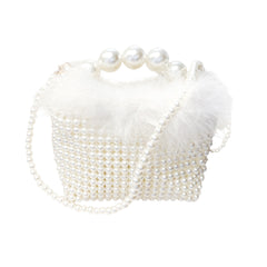Pearl Handle Pouch Bag