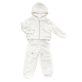 White Teddy Track Suit