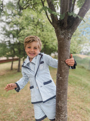 Terry Baby Blue Boys' Blazer