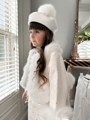 Marshmallow Wool Beret