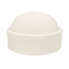 Klara Ivory Wool Girls' Boater Hat