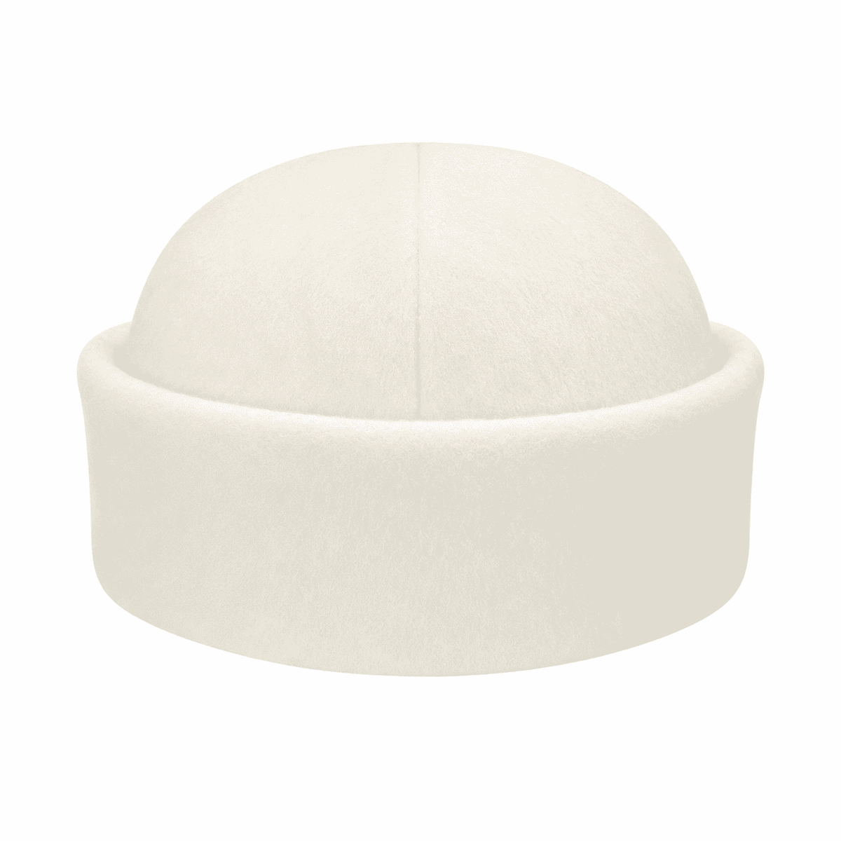 Klara Ivory Wool Girls' Boater Hat