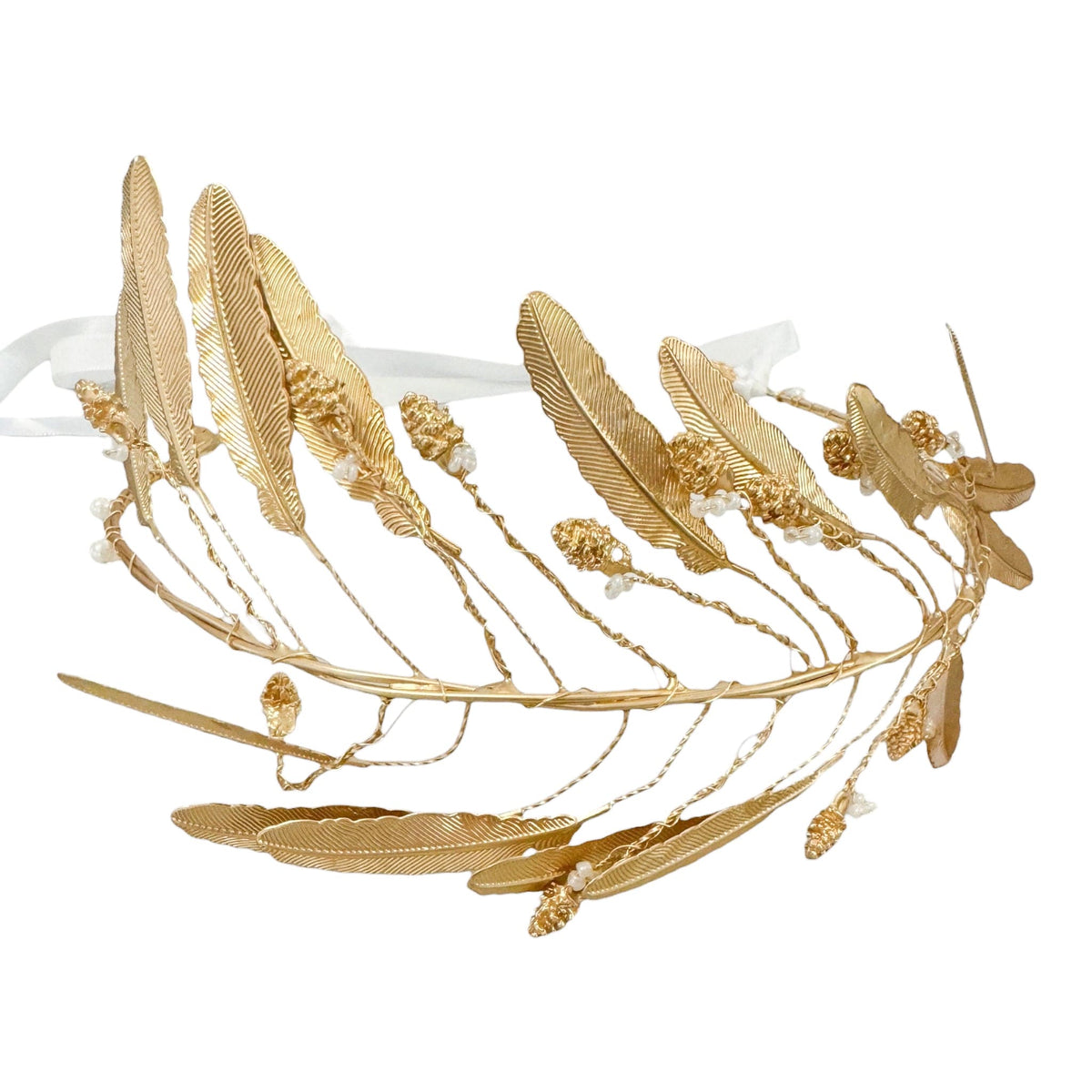 Athena Gold Hair Crown
