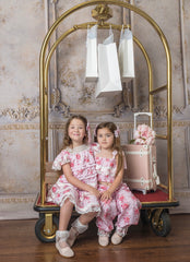 Amelia Pink Flower Print Pants