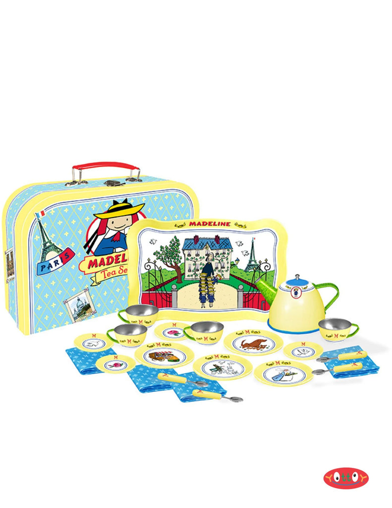 Madeline 23 Piece Tin Tea Set