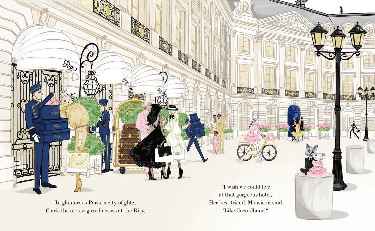 Claris: Return to the Ritz Hardcover Picture Book