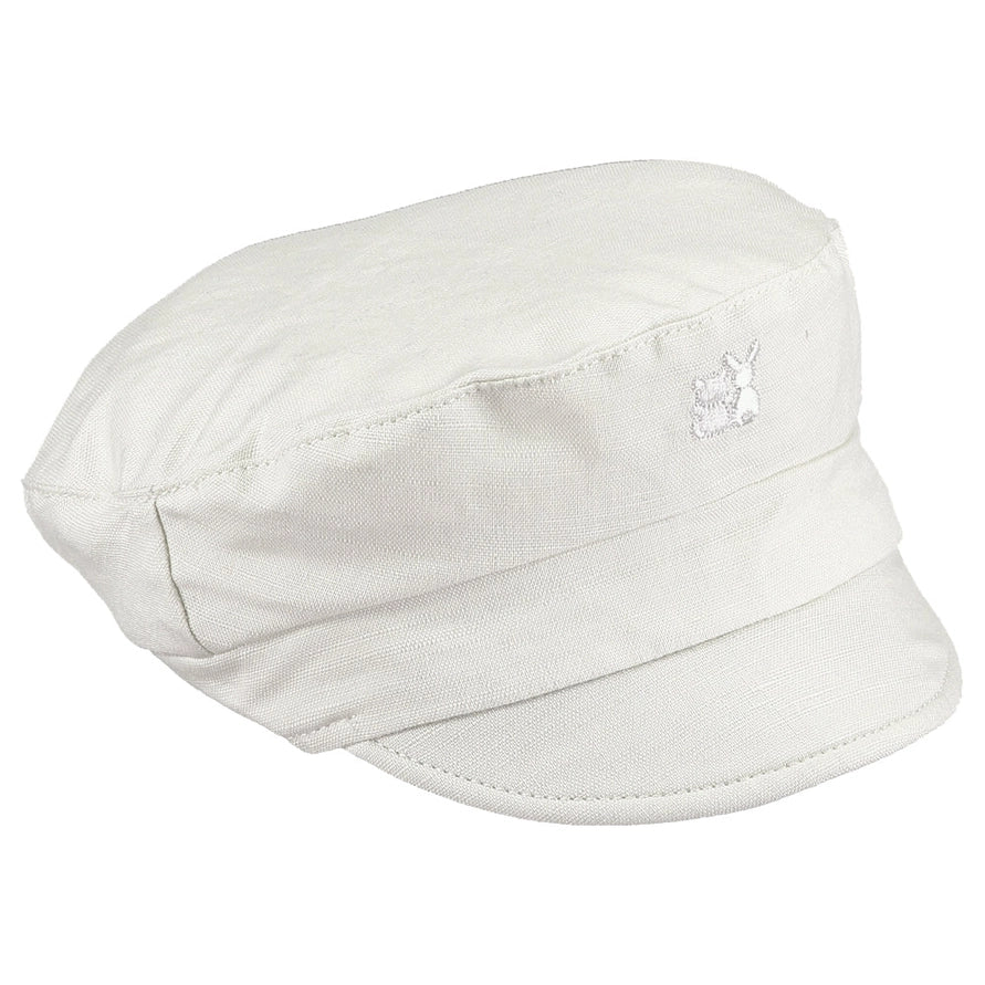 Sawyer Baby Boys White and Beige Outfit Set