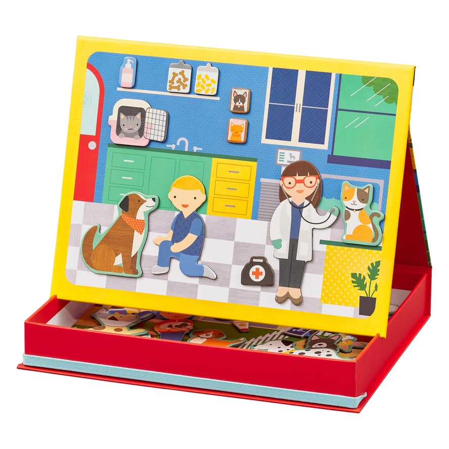 Pet Hospital Magnetic Play Set