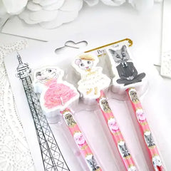 Claris The Mouse-Magnificent Mess Pencil Set