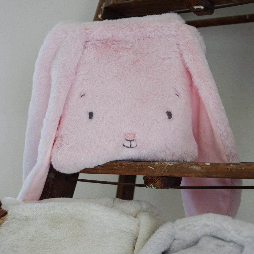 Pink Blossom Bunny Tuck Me in Blanket