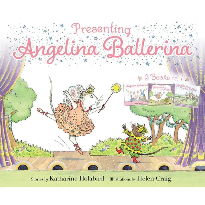 Presenting Angelina Ballerina Book by Katharine Holabird