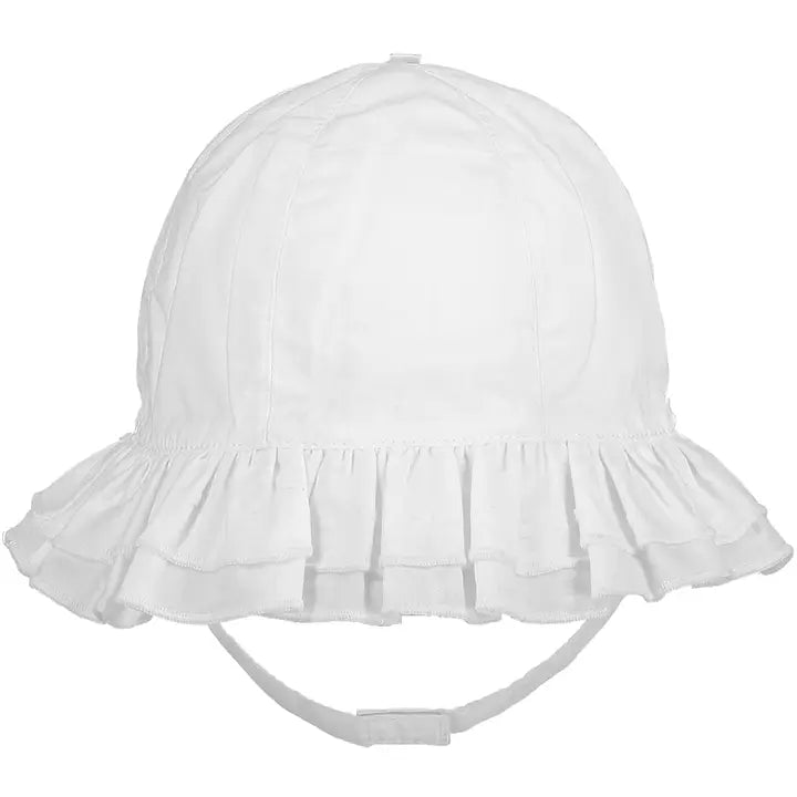 Gabby Baby Girls' White Sun Hat