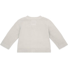 Cypress Stone Cotton Knit Baby Cardigan
