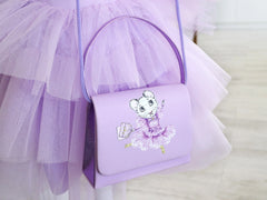 Claris the Secret Crown Mini Lilac Handbag