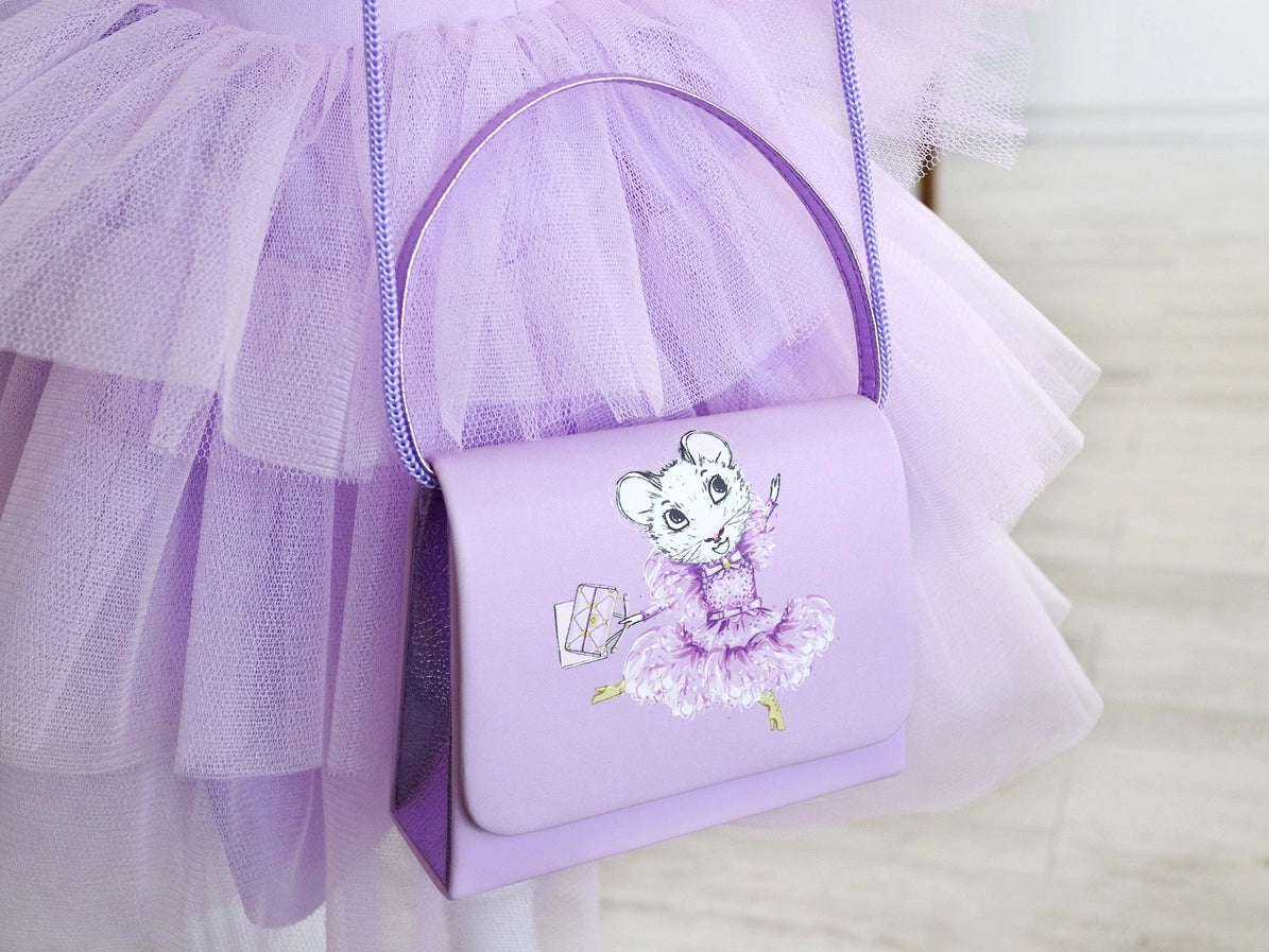 Claris the Secret Crown Mini Lilac Handbag