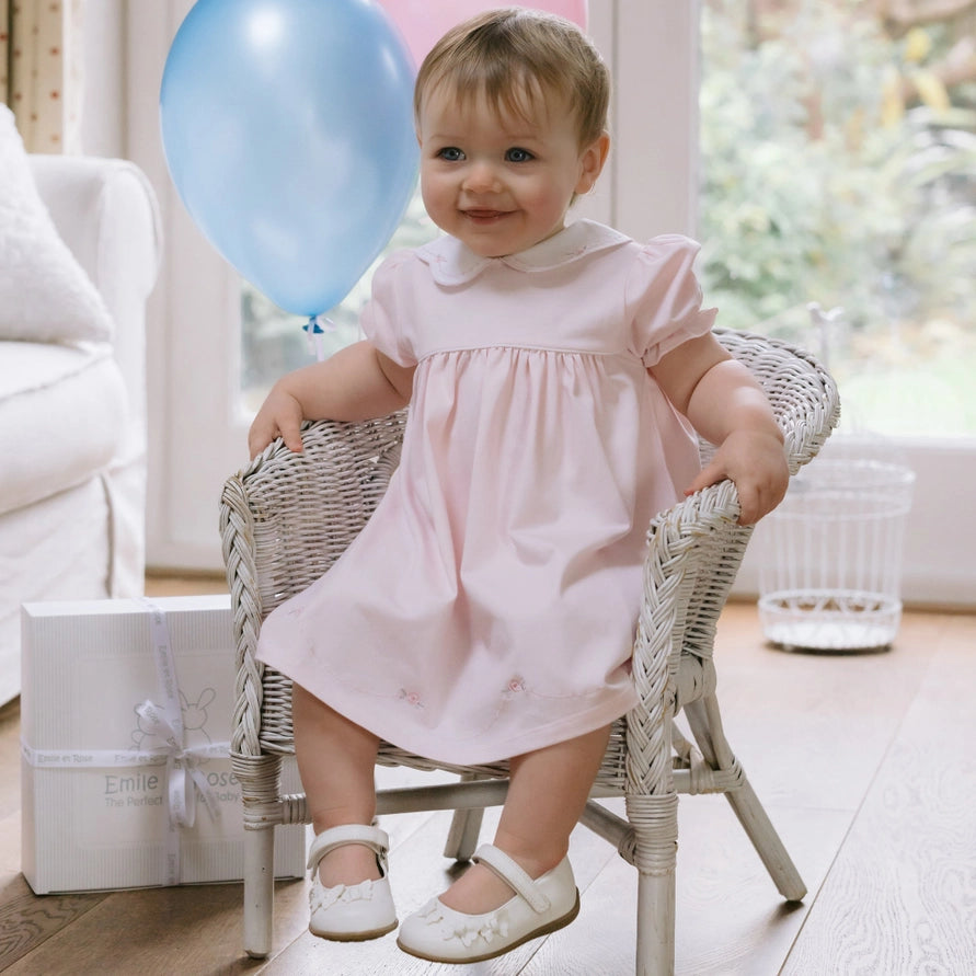 Jemima Pink Girls Pretty Summer Dress