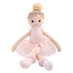 Pink Tutu Ballerina Doll 12"