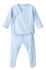 Baby Boy Gift Set – 4-Piece Blue Layette