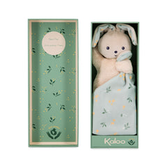 Doudou Rabbit Blankie Citrus Bouquet — Eco-Friendly Baby Comforter