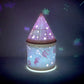 Unicorn Princess Colour Changing Glitter Lantern