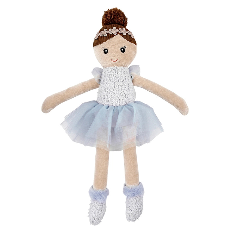 Blue Tutu Ballerina  Doll 12"