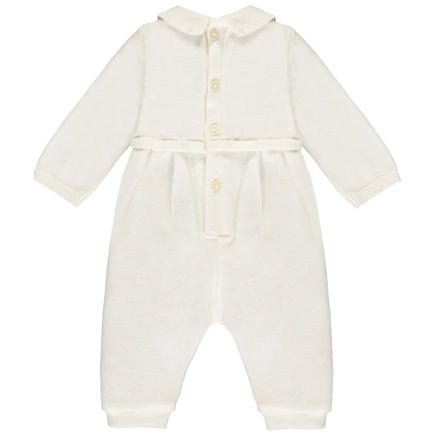 Langston Ivory Traditional Baby Boys All in One with Hat