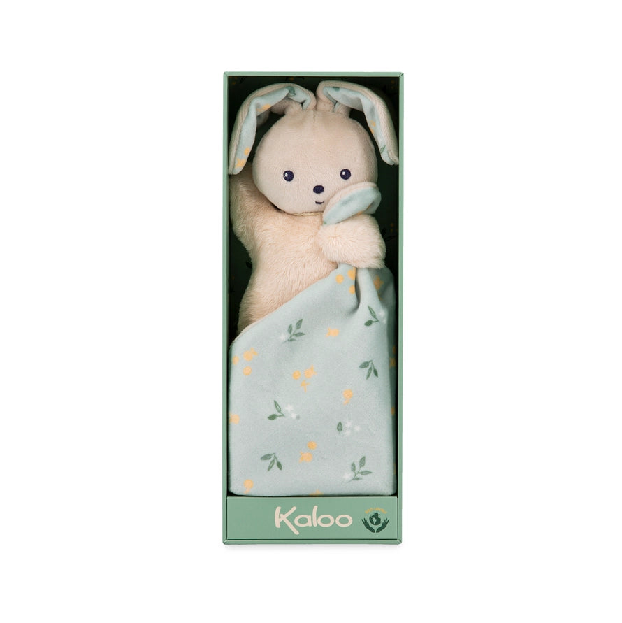 Doudou Rabbit Blankie Citrus Bouquet — Eco-Friendly Baby Comforter