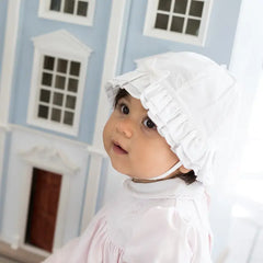 Gabby Baby Girls' White Sun Hat