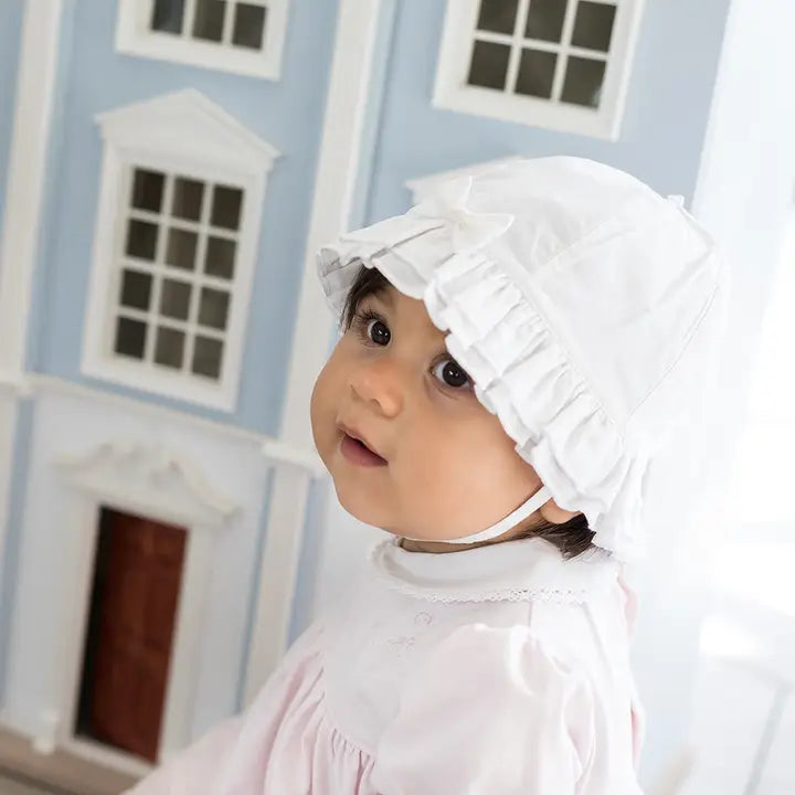Gabby Baby Girls' White Sun Hat