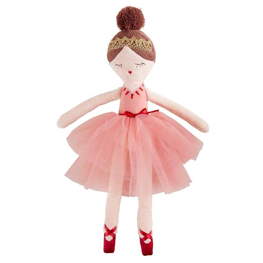 Blush Pink Ballerina Plush Doll