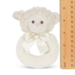 Lil’ Lamby Plush Lamb Ring Rattle