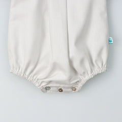 Ashy Peter Pan Collar Ceremony Romper