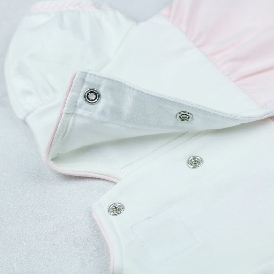 Jemma Girls Floral Embroidery Romper