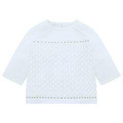Karl Boys Blue Knitted Outfit & Hat Set