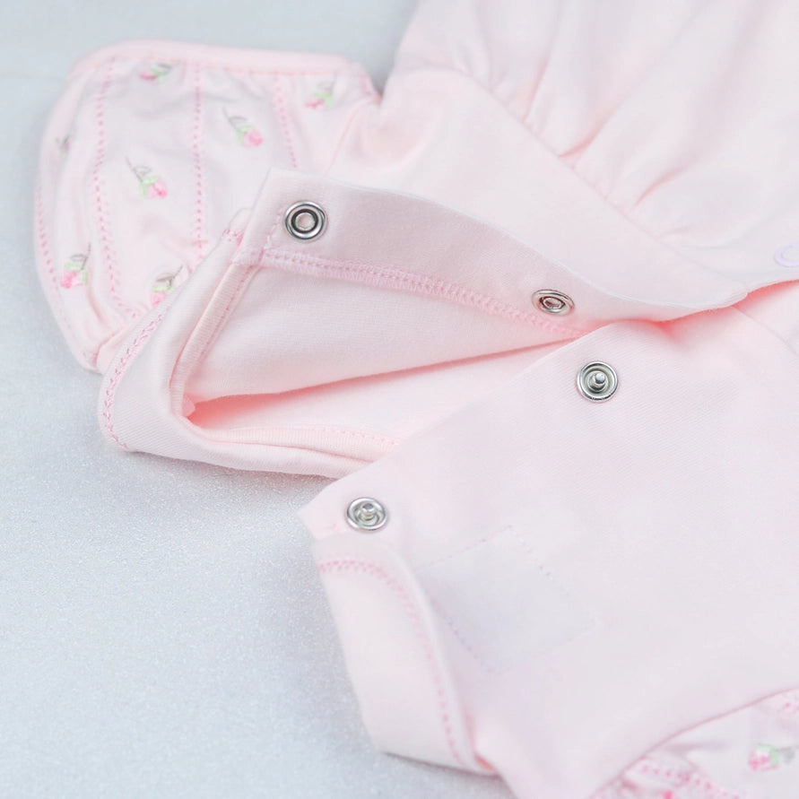 Judy Pink Girls Pretty Top and Shorts Set