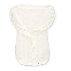 Off White Braided Baby Sack