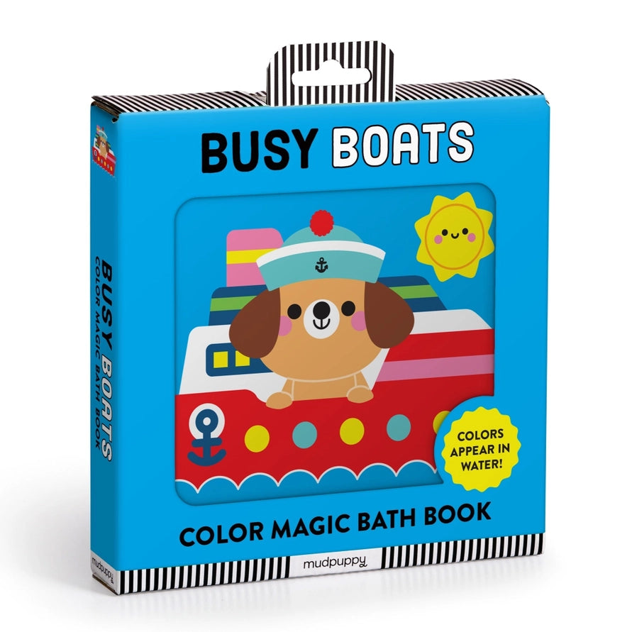 Busy Boats Color-Changing Bath Book