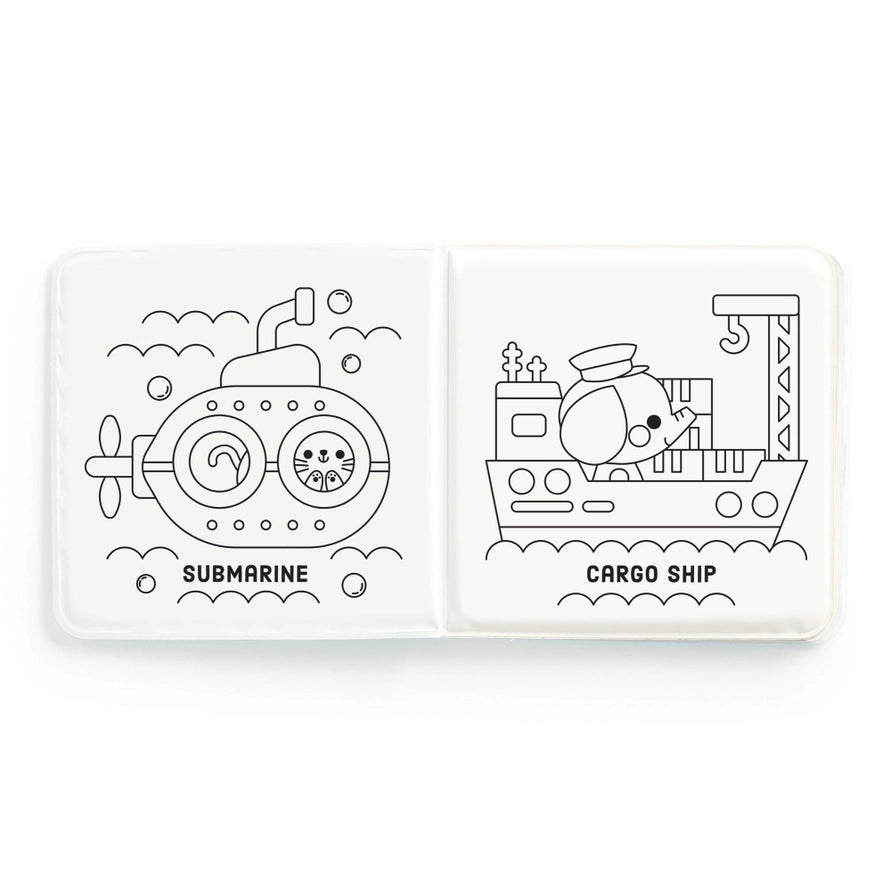 Busy Boats Color-Changing Bath Book