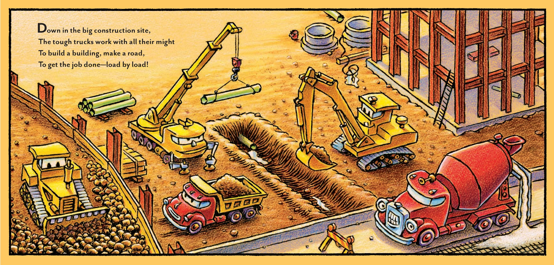 Goodnight, Goodnight, Construction Site  Board Book