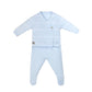 Celeste Cotton Knit Baby Boy Set