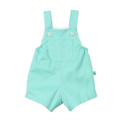 Mint Green Boy Overall Shorts