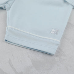 Jonnie Boys Baby Blue Teddy Top and Shorts Set