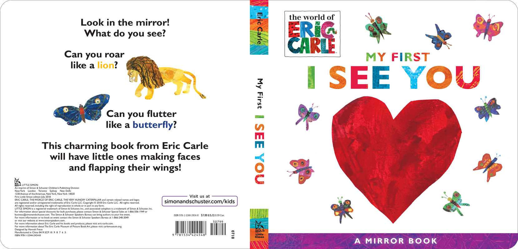 My First I See You By Eric Carle Book