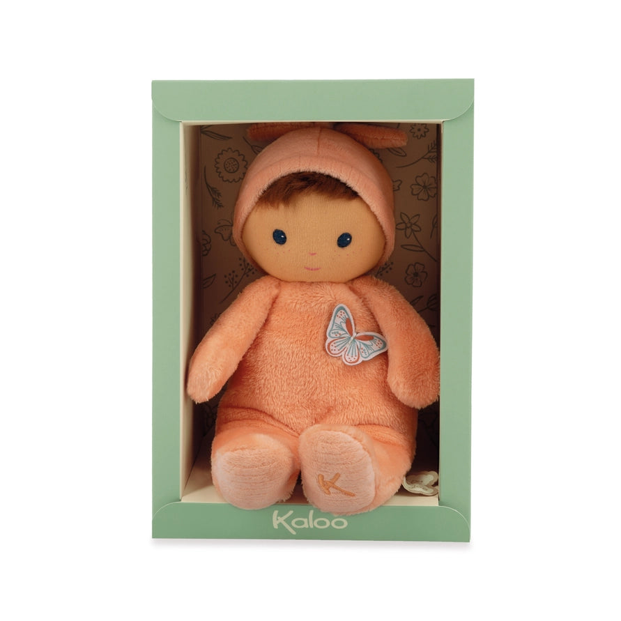 Tender Baby Zinnia Soft Doll 9.5" — Eco-Friendly Newborn Gift