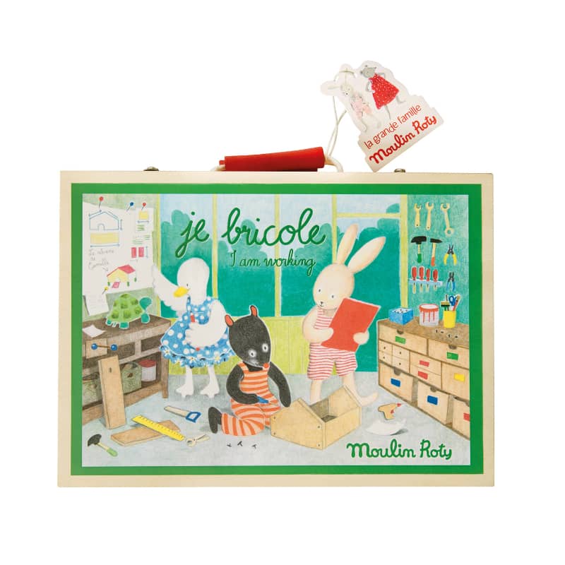 Suitcase - Handyman Tool Set - The Big Family Moulin Roty