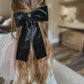 Aurora Black Ceremony Velvet Hair Bow