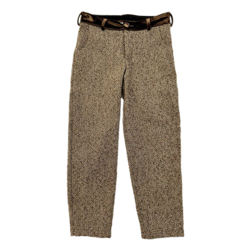 Herringbone Tweed Pants