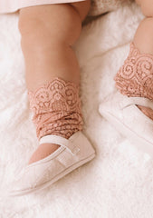 Alice Lace Socks - Pink