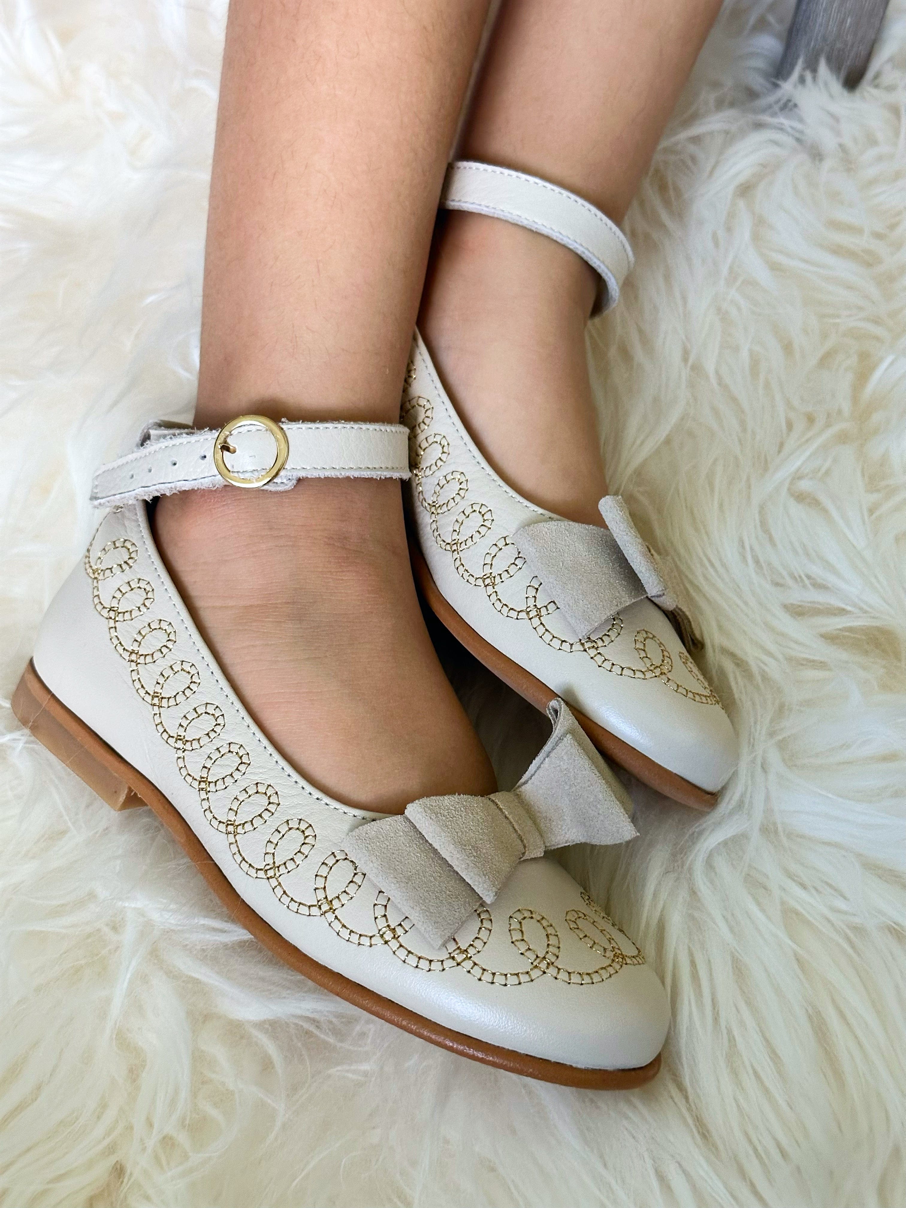 Alexis Beige Mary Janes